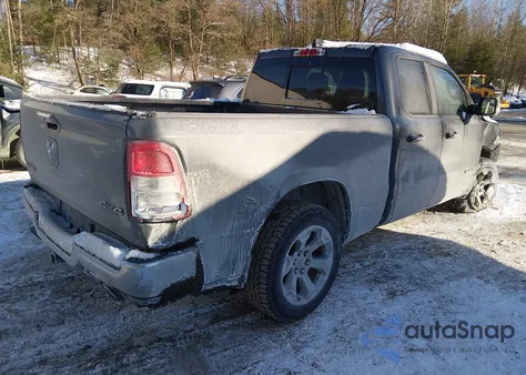 2020 Ram 1500 Big Horn 4X4 6'4 Box z USA, uszkodzony, nr VIN 1C6SRFBT8LN224219